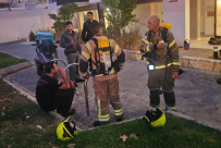 حريق داخل شقة سكنية في يافا دون وقوع إصابات